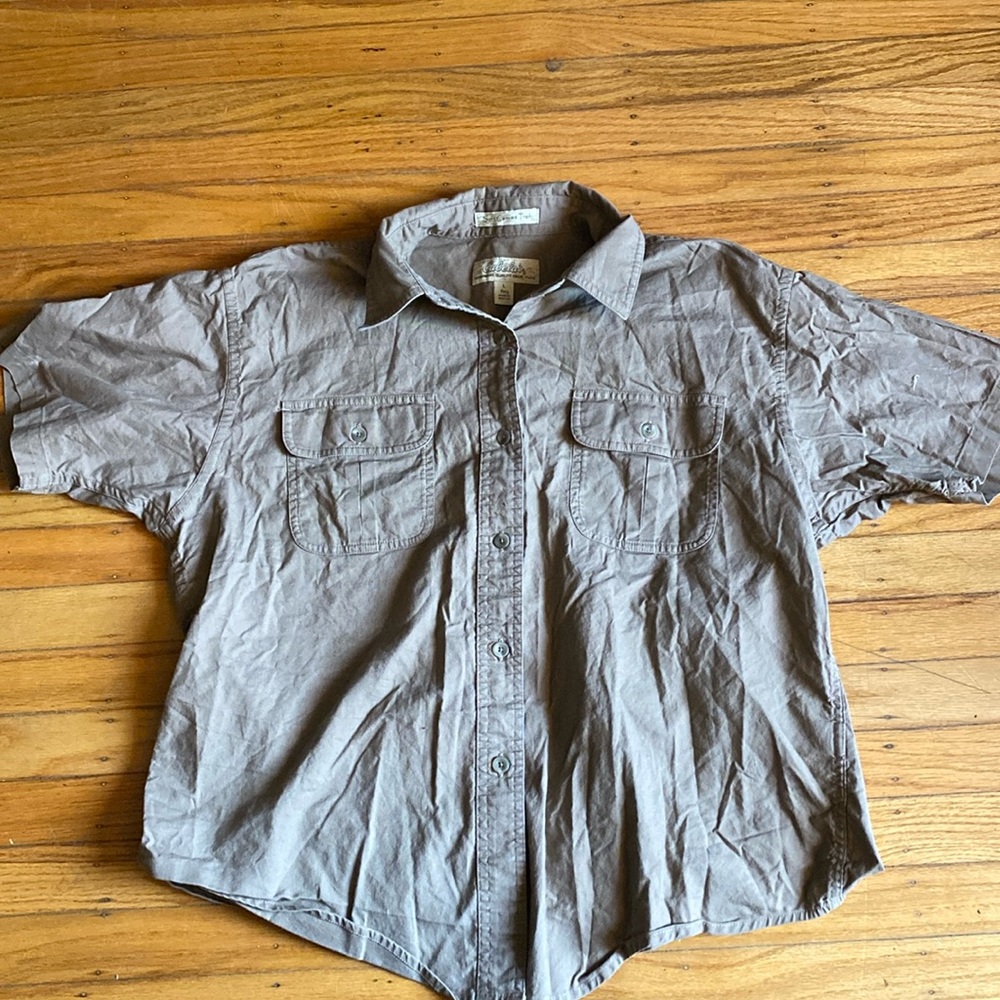 Cabelas soft canvas trail shirt